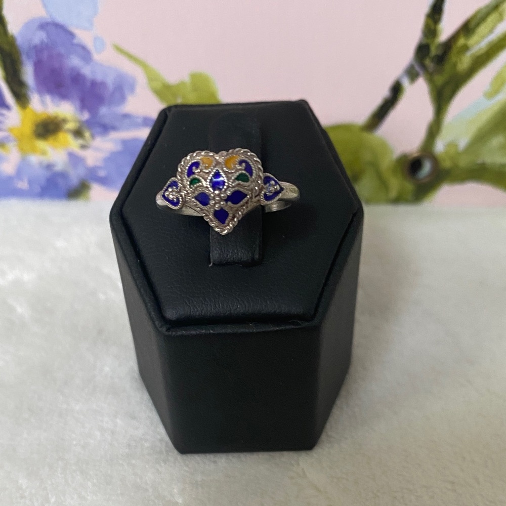 Hand Crafted 925 Silver heart shaped